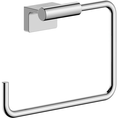 Anneau à serviettes en chrome hansgrohe AddStoris S