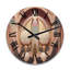 Horloge murale en bois blanc-1554255810