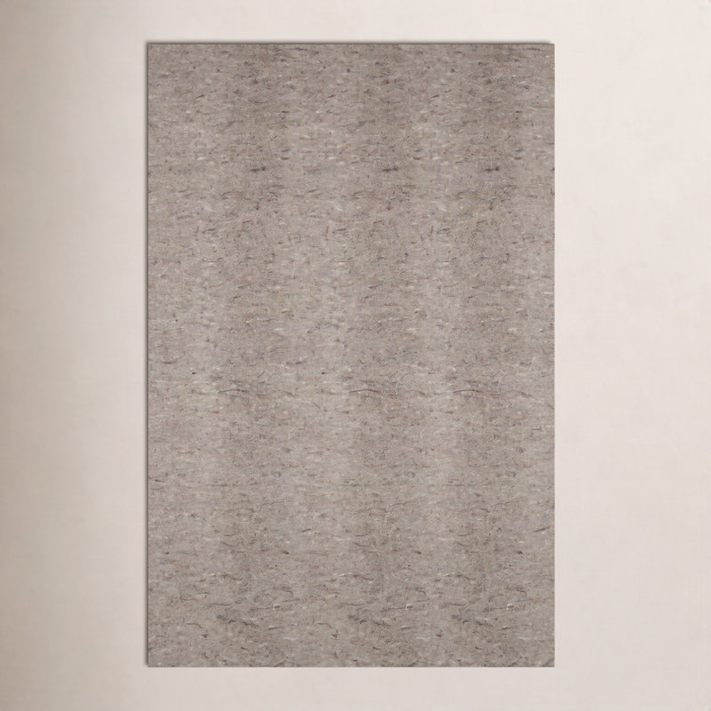 Bottoroff Dual Surface 0.25" Non Slip Rug Pad, Rectangle 8' x 10'