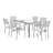 Bailyn Rectangular 6 - Person 150cm Long Dining Set
