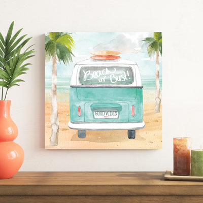 «Surfs up VI» par Dina June - reproduction d'art sur toile tendue