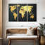«Adventure Awaits World Map», reproduction sur toile-92760617