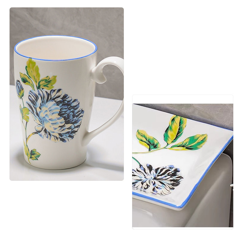 Ceramic Bathroom Accessories Set