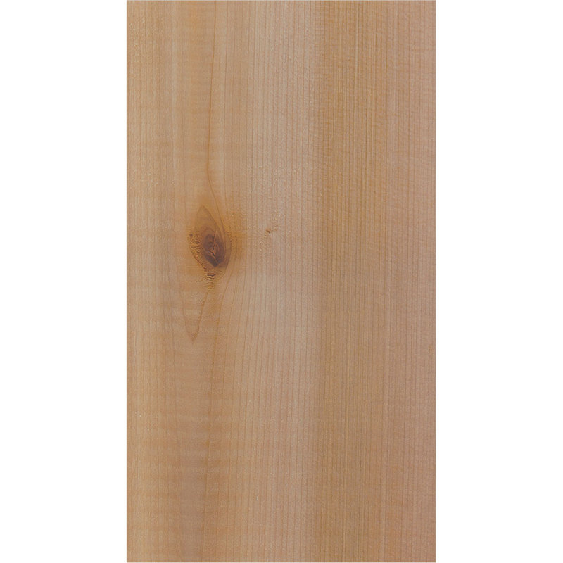 New Brighton Smooth, Cèdre rouge de l'Ouest, H 10 po x l 5 1/2 po x L 32 po
