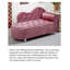Banc de petite chambre de style européen - banc en tissu-2090688563