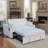 Versatile Convertible Sofa Bed with Pullout Feature and Plush Pillows for All