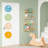 Natural Wood Floating Bookshelves For Wall, 24 Inches Long Nursery Bookcase For Kids Room, Bedroom, Playroom Organizer, Wall Mounted Shelf Set Of 4-2098072516