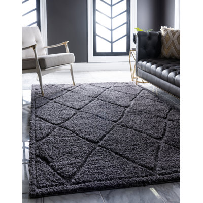 Tapis gris foncé Cand