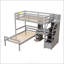 Lit mezzanine simple avec lit autonome