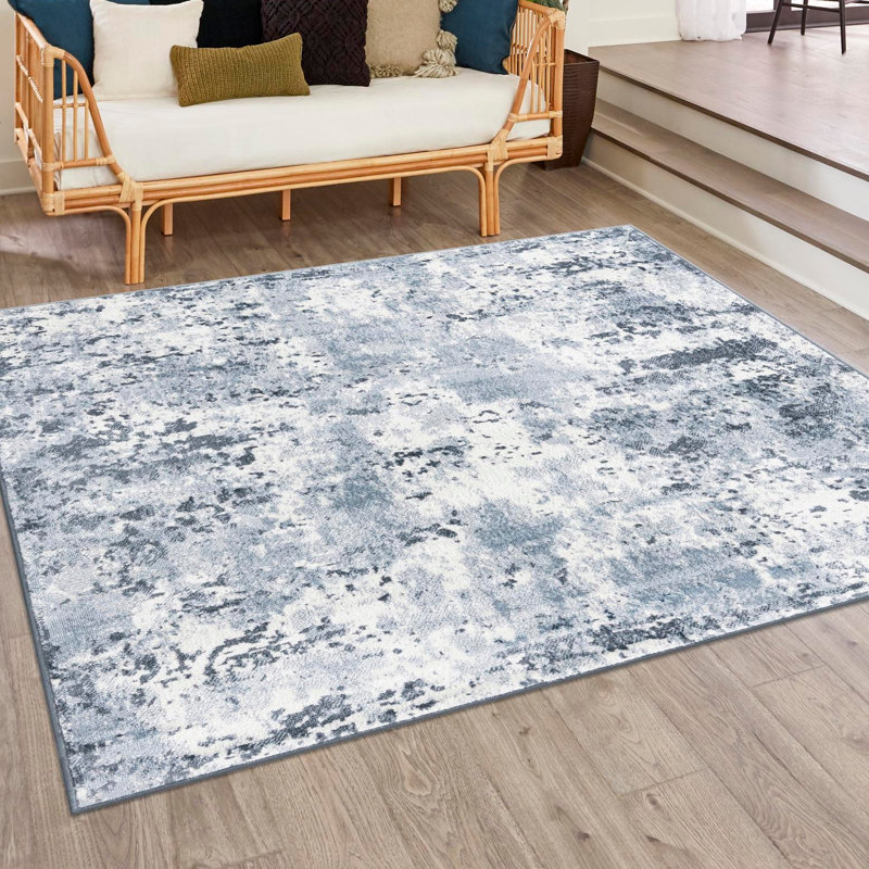 Abstract Area Rug, Square 124.5 cm