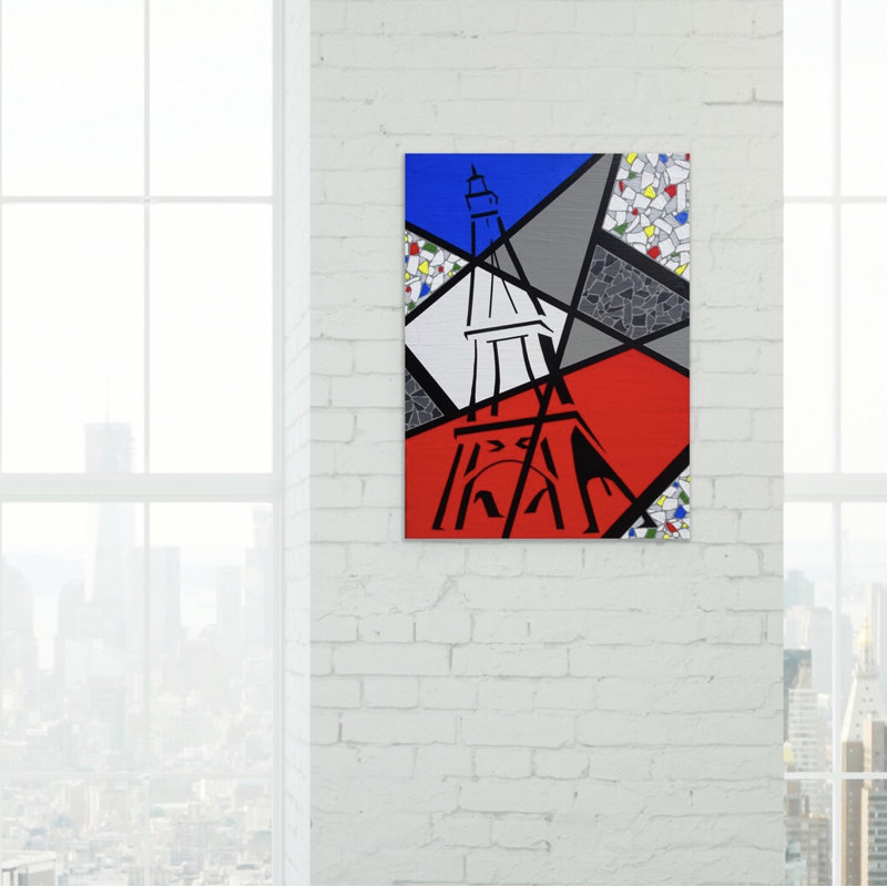 Vive La France! Painting by Eddie Bruckner