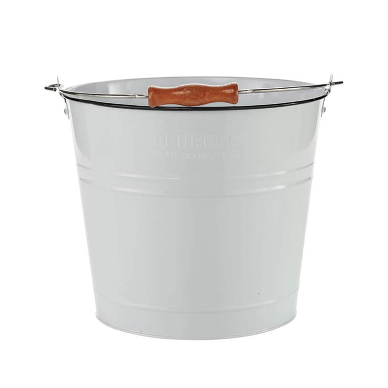 Behrens Manufacturing Decorative Bin, White