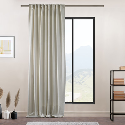 Semi Sheer Curtain Single Panel