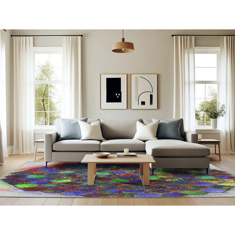 Tapis bleu, Rectangle 6 pi x 9 pi
