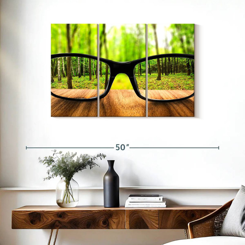 Alcaraz Forest Vision, 24" H x 38" W