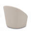 Chaise pivotante rembourrée Boucle