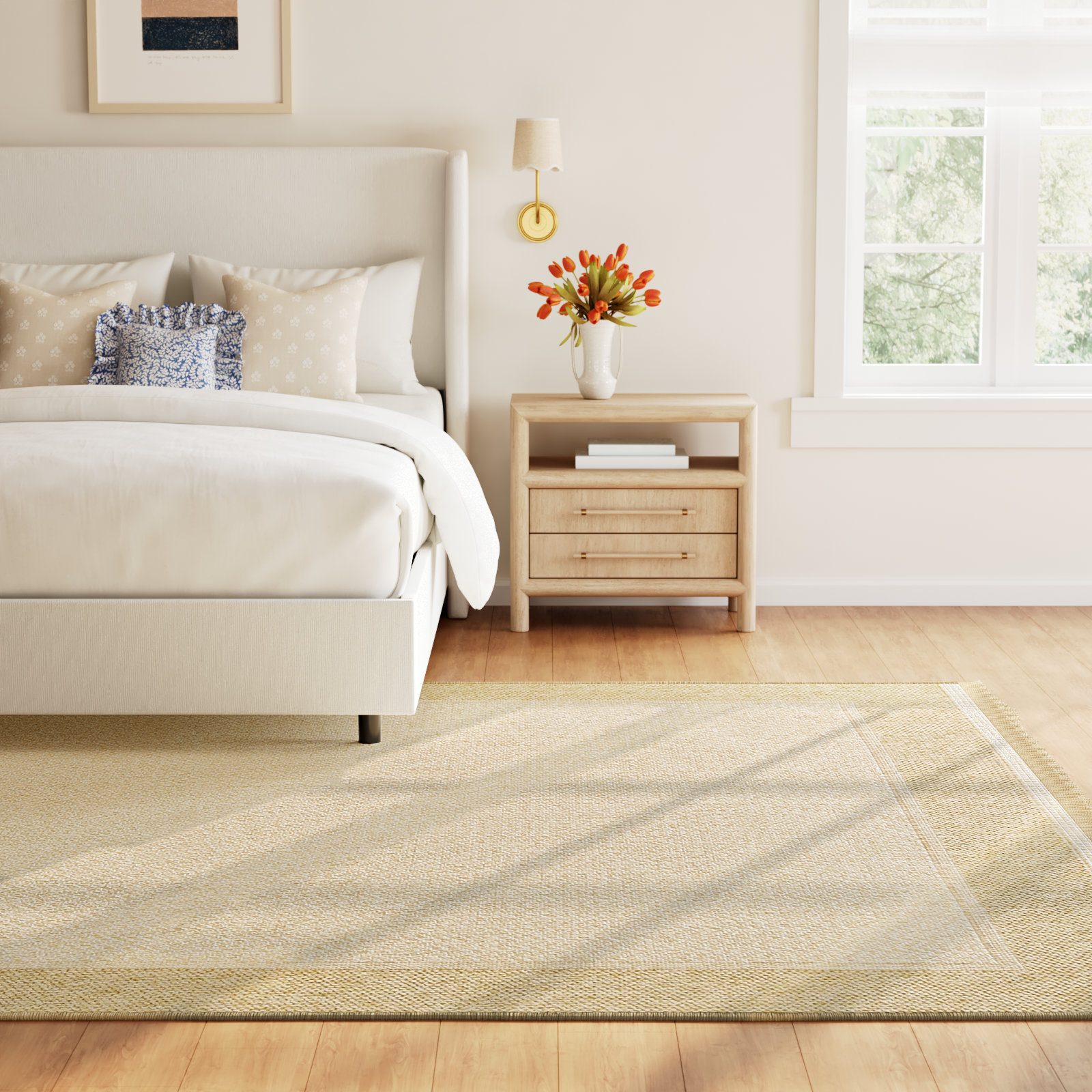 Adalina Indoor/Outdoor Rug, Rectangle 3'10" x 5'5"
