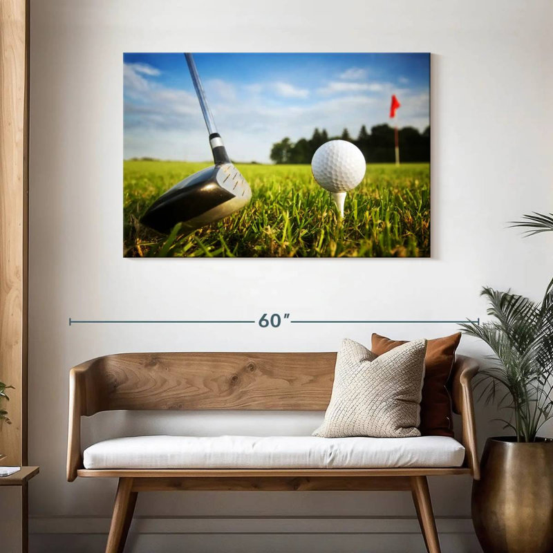 Senne Golf Strike, 30" H x 45" W