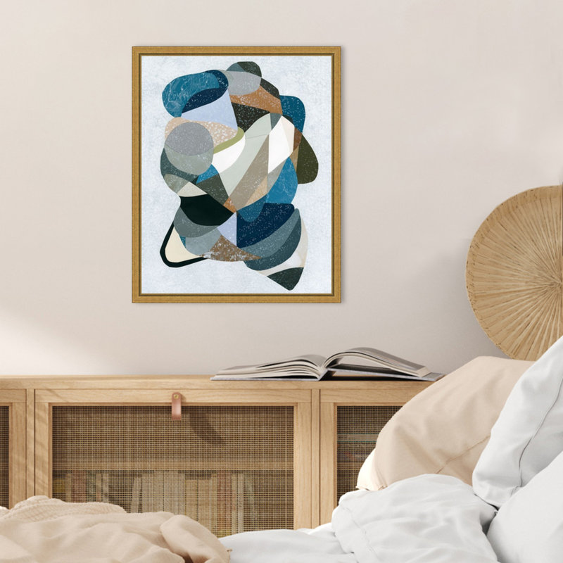 «Starlight Tango II» par Coco Good, reproduction d'art sur toile encadrée, H 20 po x l 16 po