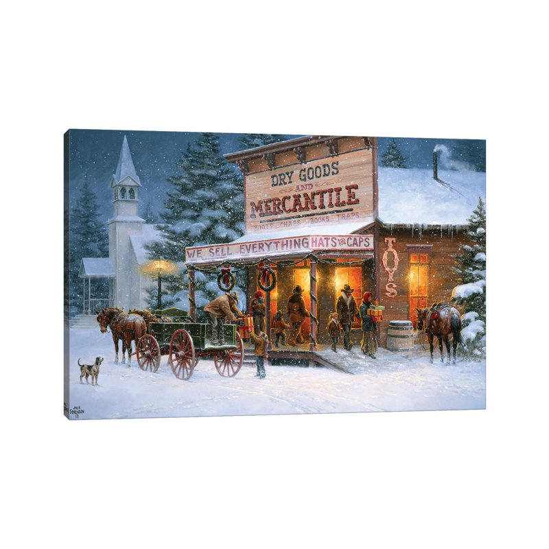Christmas Wishes by Jack Sorenson - Wrapped Canvas Gallery-Wrapped Canvas Giclée, 101.6 cm H x 66.04 cm W