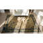 Ivory Antique Chinese Floral Dragon Medallion Design Room Size Peking Rug