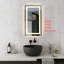 Miroir DEL Riven, couleur réglable 3000K / 4200K / 6400K-789884504-789884503