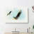Pair Of Flying Seagulls In Abstract - Wrapped Canvas Print-55307726
