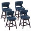 Tabouret de comptoir pivotant en bois massif 26 po-900163545-900163546