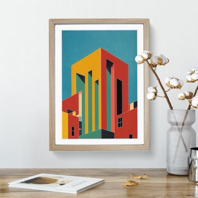 Bold Architecture No.3 Abstract - Wall Art