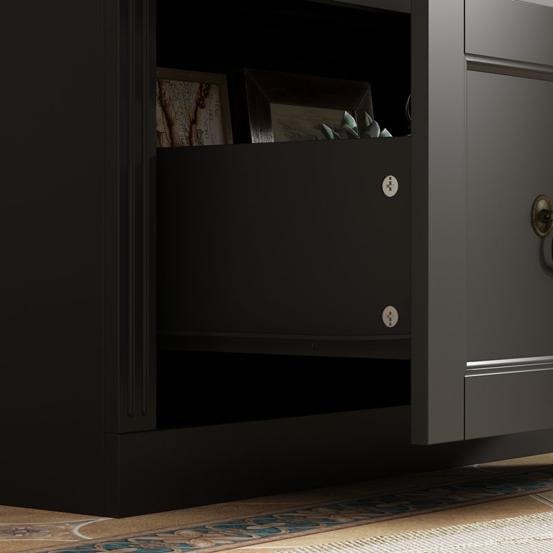 Ausencio Dining Cabinet, Black