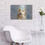 Art mural en métal Red Barrel Studio® «Flower Crown Goldendoodle 5» par Furbaby Affiliates-394331399