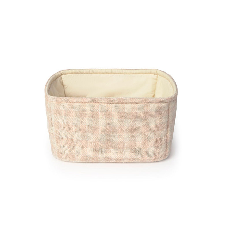 Quilted Basket, Rose
