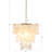 Layered Capiz Chandelier