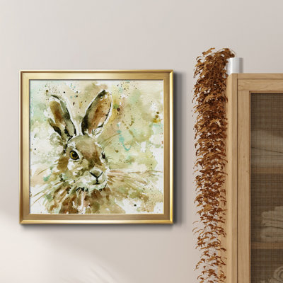 " Hare In Spring " Painting Print
