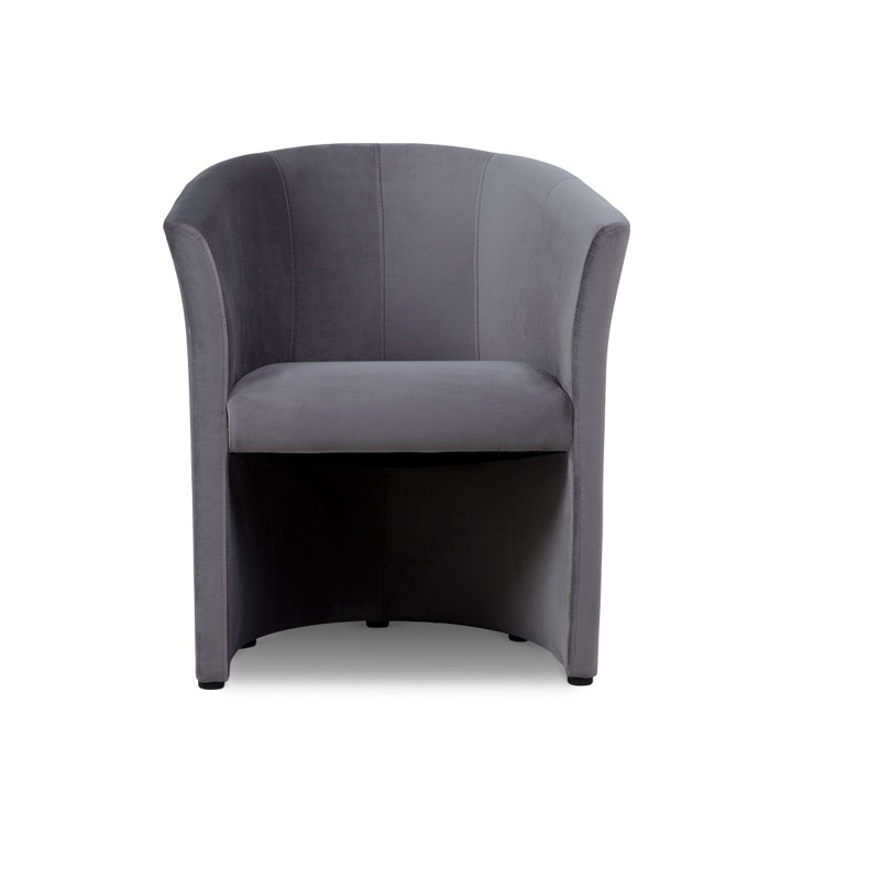 Maribeth Velvet Barrel Chair