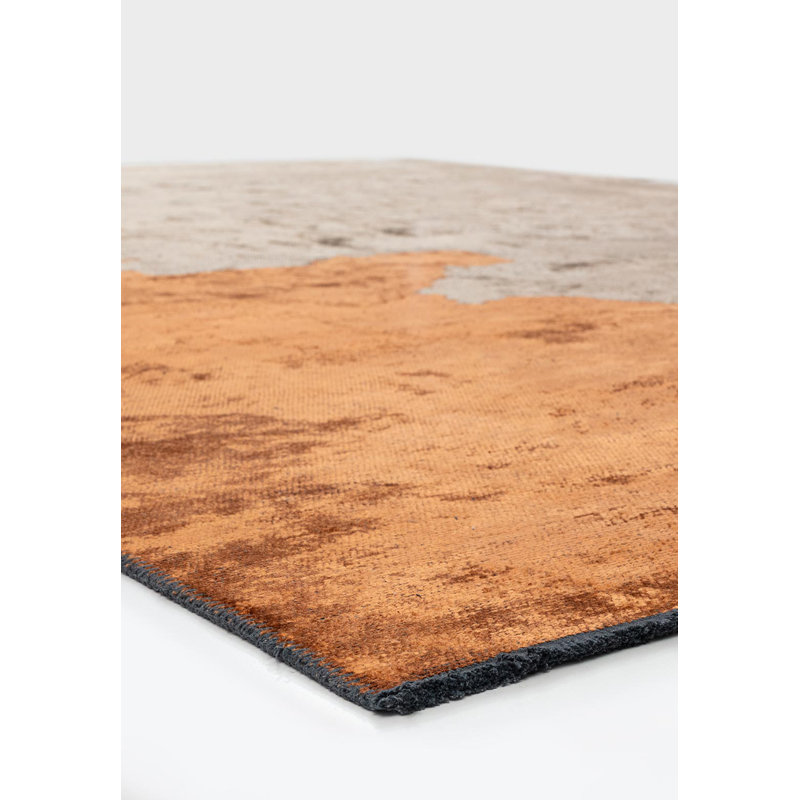 Transition de couleur abstraite, Carré 9 pi