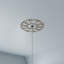 Médaillon de plafond 24 "x 24" x 8 1/2 "x T 1/4" Augustus-63412115-63412090