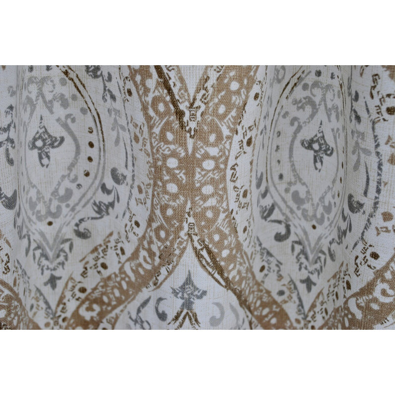 Cotton Room Darkening Curtain Pair, 50" W x 120" L