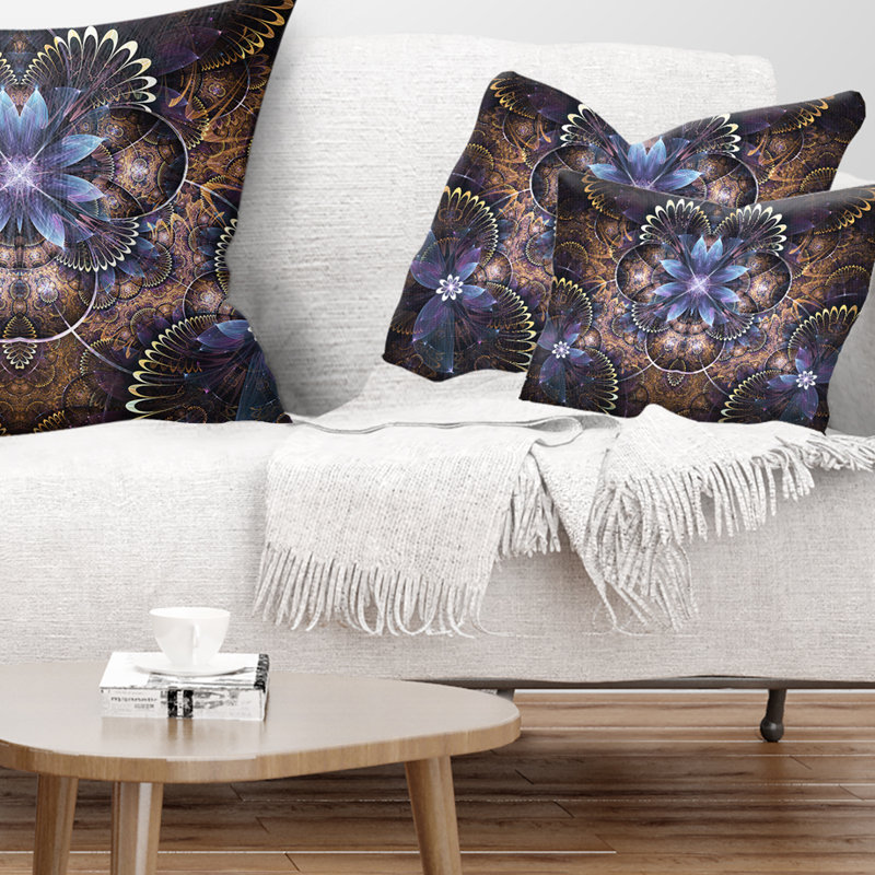 Coussin d'art floral, Rectangulaire, 12 po x 20 po
