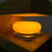 Glownut Lamp Retro Orange Glass Donut Light, Table & Wall Mount, Warm Ambient Glow, Modern Sculptural Design For Home & Office Décor-536978892