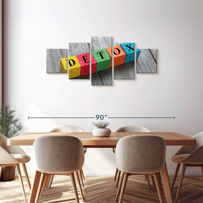 Detox Blocks, 30" H x 68" W