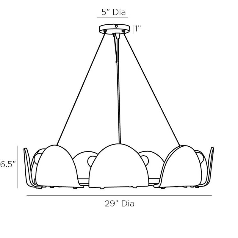 9 - Light Chandelier