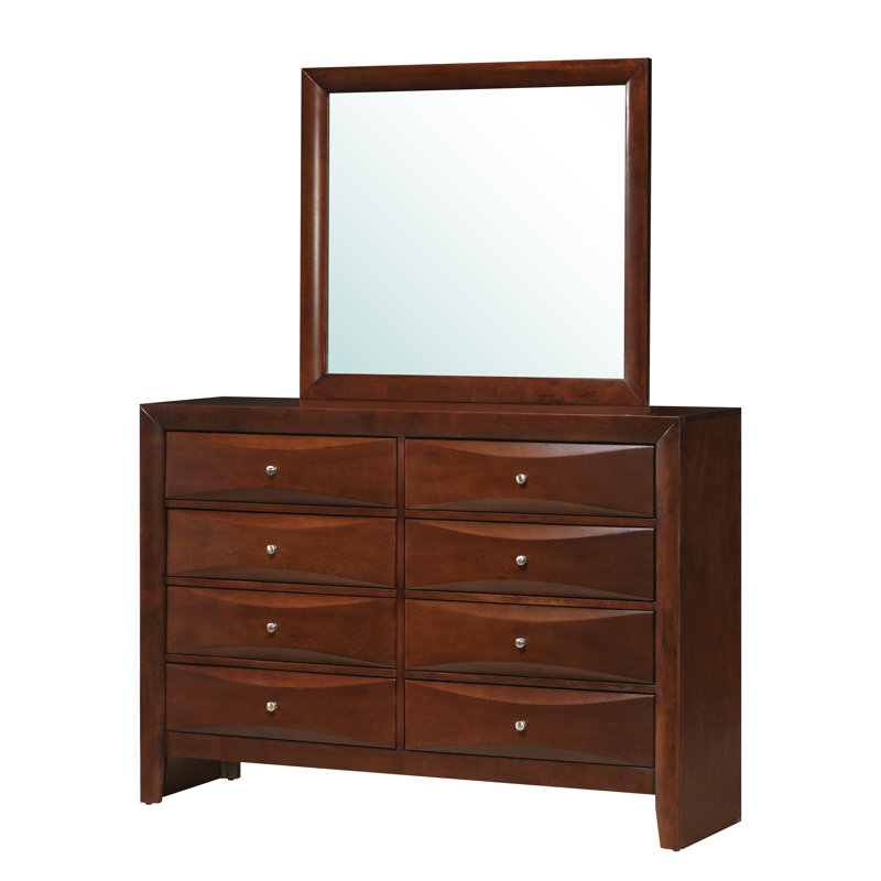 Lyons 59'' W 8 - Drawer Dresser, Cherry