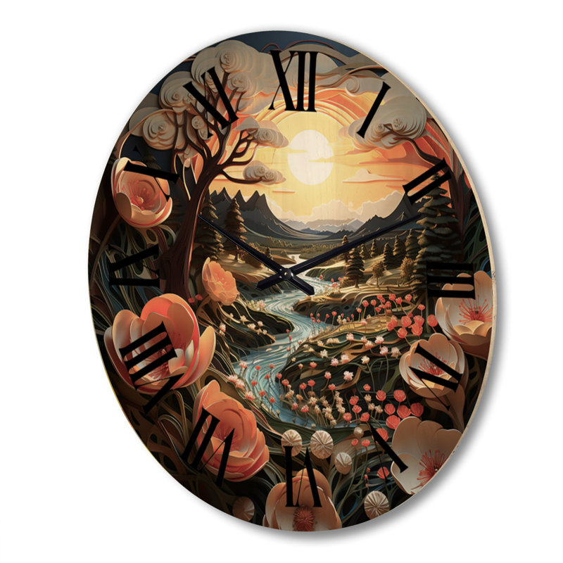 Horloge murale Mayukha, Très grand