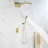 Pressure Balanced Rain Shower System with Handheld Spray