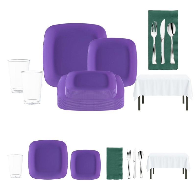 Ensemble NFL/NBA/MLB violet, blanc et vert - 60 paramètres