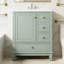 Meuble-lavabo avec lavabo, tablette et trois tiroirs-1997191572