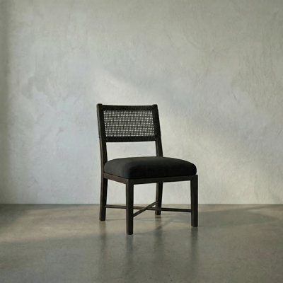 Lobos 21'' H Cotton Upholstered Side Chair