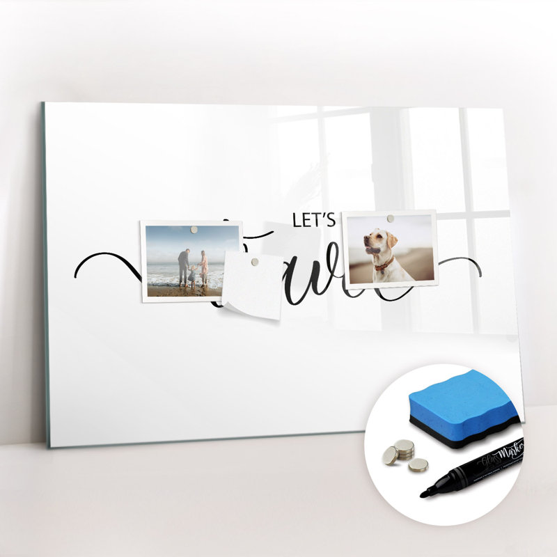Magnetic Glass Dry Erase Board