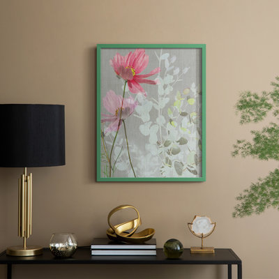 Blanton's Garden I Framed Print - Solid Wood